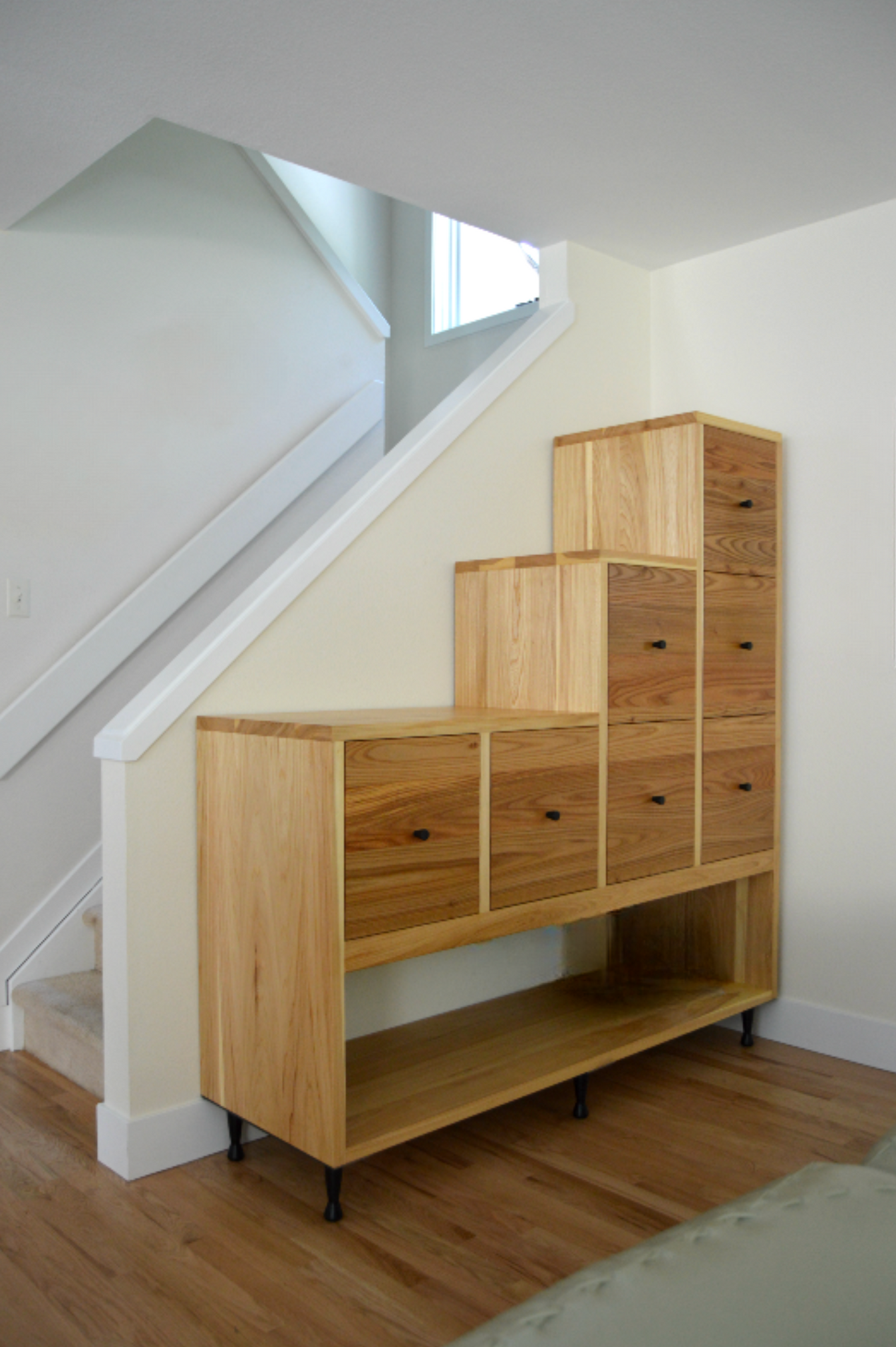 Cabinet Vinyl LP Record Tansu Custom Elm Flatiron