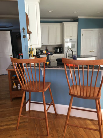 Solid Cherry Marshall Stools