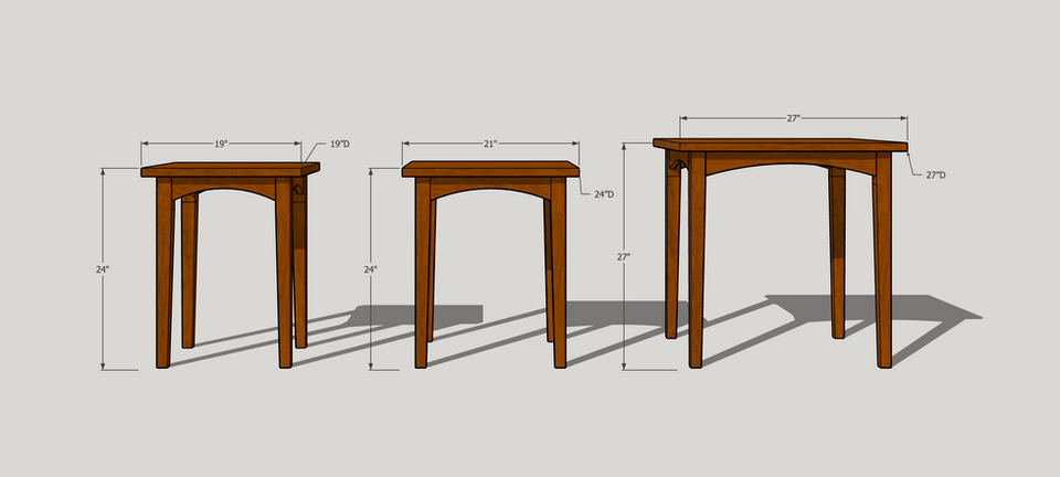 The Prairie Side Tables