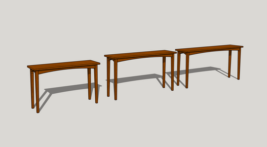 The Prairie Console Tables