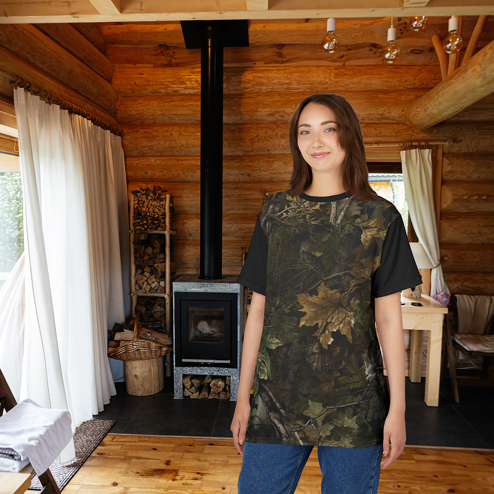 Thumbnail: Raintree Camo All-Over T-Shirt Blank | Unisex Cut & Sew for Men & Women