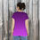 Thumbnail: Purple Twilight Ombre Women’s All-Over T-Shirt – Casual Gradient Tee