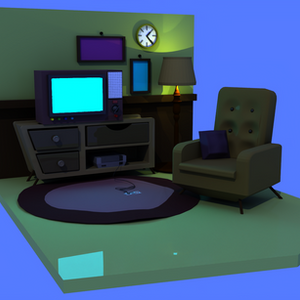 80's Living room
