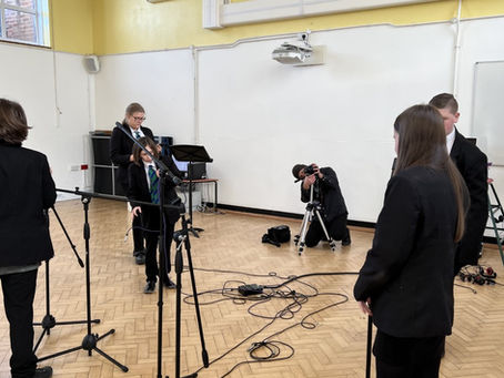 Recording at Montpelier