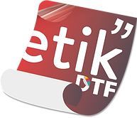 Logo etik dtf au rouleau