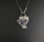 Zebra agate, black diamonds, pearls SOLD private collection