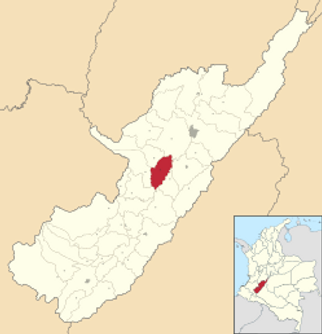 mapa del huila