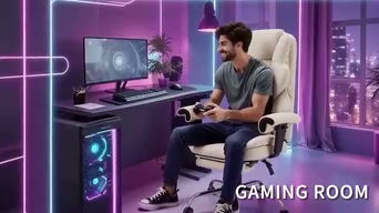 Thumbnail: HOMREST 6-Point Massage Office Chair,Heating Executive Chairs,Ergonomic Home