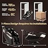 Thumbnail: COSTWAY Full Body Massage Chair, Dual SL Tracks Zero Gravity Massage Recliner with Airbags, Waist Heater, Foot Rollers, Voice Control, Auto Body Scan, Retractable Calf Frame, Installation-Free Design - Image 3