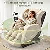 Thumbnail: 2026 Massage Chair Full Body, Zero Gravity Massage Chair Recliner with 14 Fixed Rollers, 8 Airbags, Foot Massage, Lumbar Heating, Touch Screen, Bluetooth Speaker & Ambient lighting for Lover, Parents - Image 6