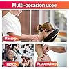 Thumbnail: Portable Massage Chair for Tattoo and Spa Foldable Massage Therapy Chair with Adjustable Face Cradle High-Density Cushion Lightweight Design with Carrying Bag Ideal for Salon Use (Black) - Image 5