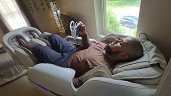 Thumbnail: A18 3D Massage Chair Full Body, Zero Gravity SL-Track Shiatsu Massage Recliner