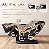 Thumbnail: 4D Massage Chair, Full Body Massage Chair, Zero Gravity Recliner w/ Intelligent Voice Control, 53.14" SL Track, Electric Calfrest Extension, 12 Auto Modes, USB Type-C, Bluetooth Speaker, TFT Screen - Image 7