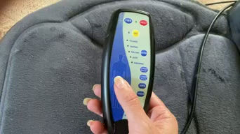 Thumbnail: Snailax Back Massager with Heat, Massage Seat Cushion with 10 Motors, Massage