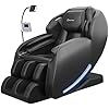 Real Relax 2026 Massage Chair Full Body,Zero Gravity SL-Track Shiatsu Massage Recliner with Upgraded Phone Controller and Holder,APP Control,Child Lock,Pause Button and Led Light,Favor-06,Black - Image 2
