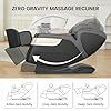 Thumbnail: Real Relax Massage Chair, Full Body Zero Gravity Massage Recliner, with Auto Modes, LCD, Bluetooth, Foot Massage, Black - Image 6