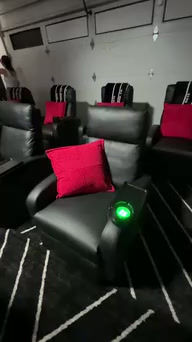 Thumbnail: FDW Recliner Sofa Massage Chair Home Theater Seating with Lumbar Support and