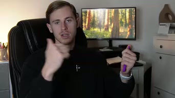 Thumbnail: Massage Office Chair with Foot Rest 6 Points Vibration and Heat Home Office