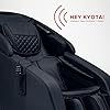 Thumbnail: Kyota M380 Genki Massage Chair, Black, Modern Style, Zero-Gravity Recliner, Shiatsu Massage, Voice Controlled, Chromotherapy Lights, 50 x 30 x 40 inches, 200 lbs Weight Capacity - Image 6