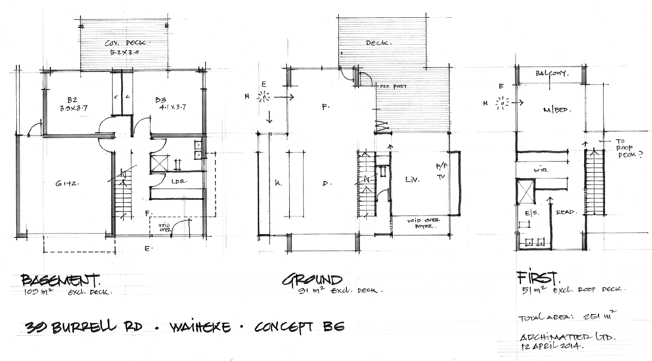 Concept drawing for Burrell Road
