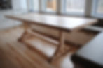 Table en érable