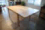 Table en merisier