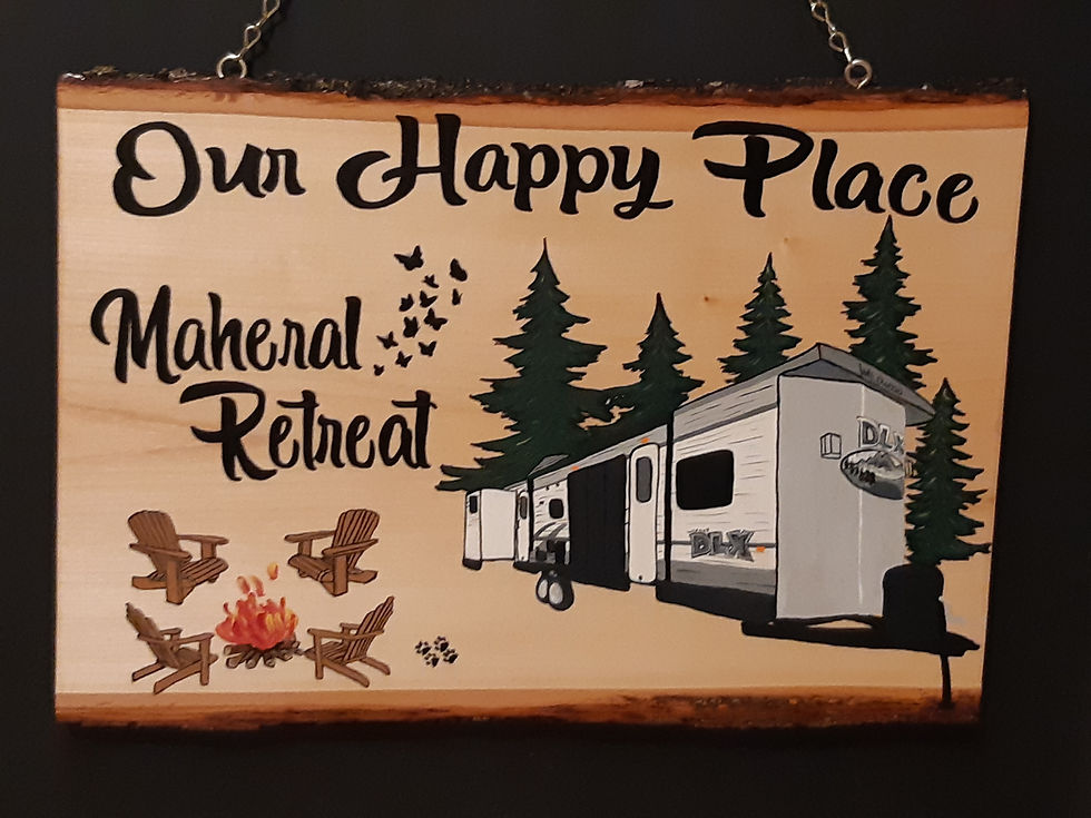 Live Edge Sign