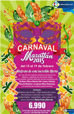 Supero Oferta Carnaval de Mazatlan