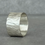 Thumbnail: FLOE TEXTURED WIDE BAND RING