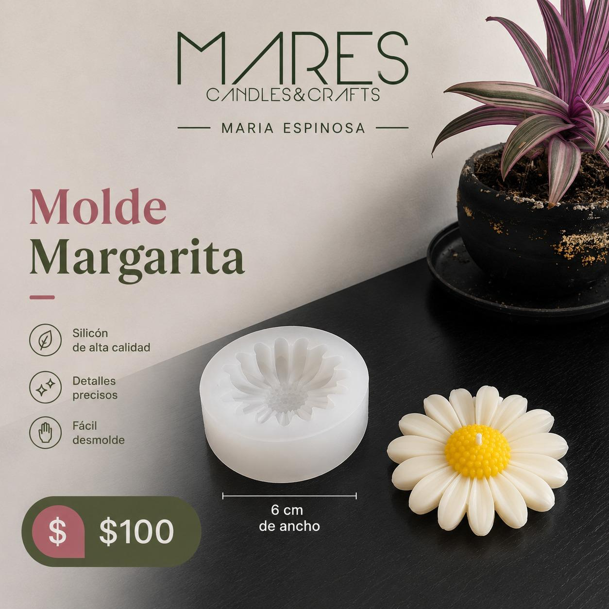 Molde de margarita