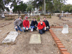 Clean-up day with CCGA Students