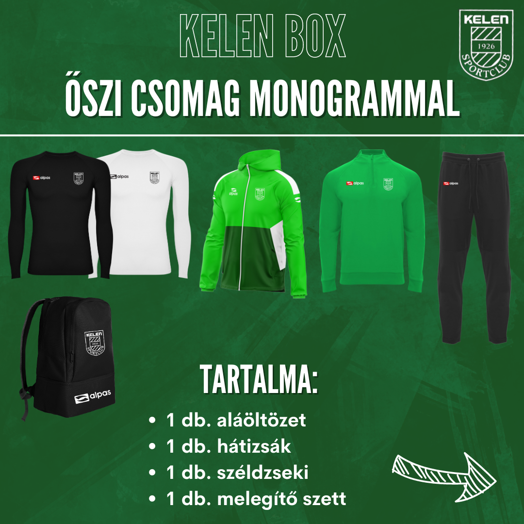 Kelen Box - Őszi csomag monogrammal