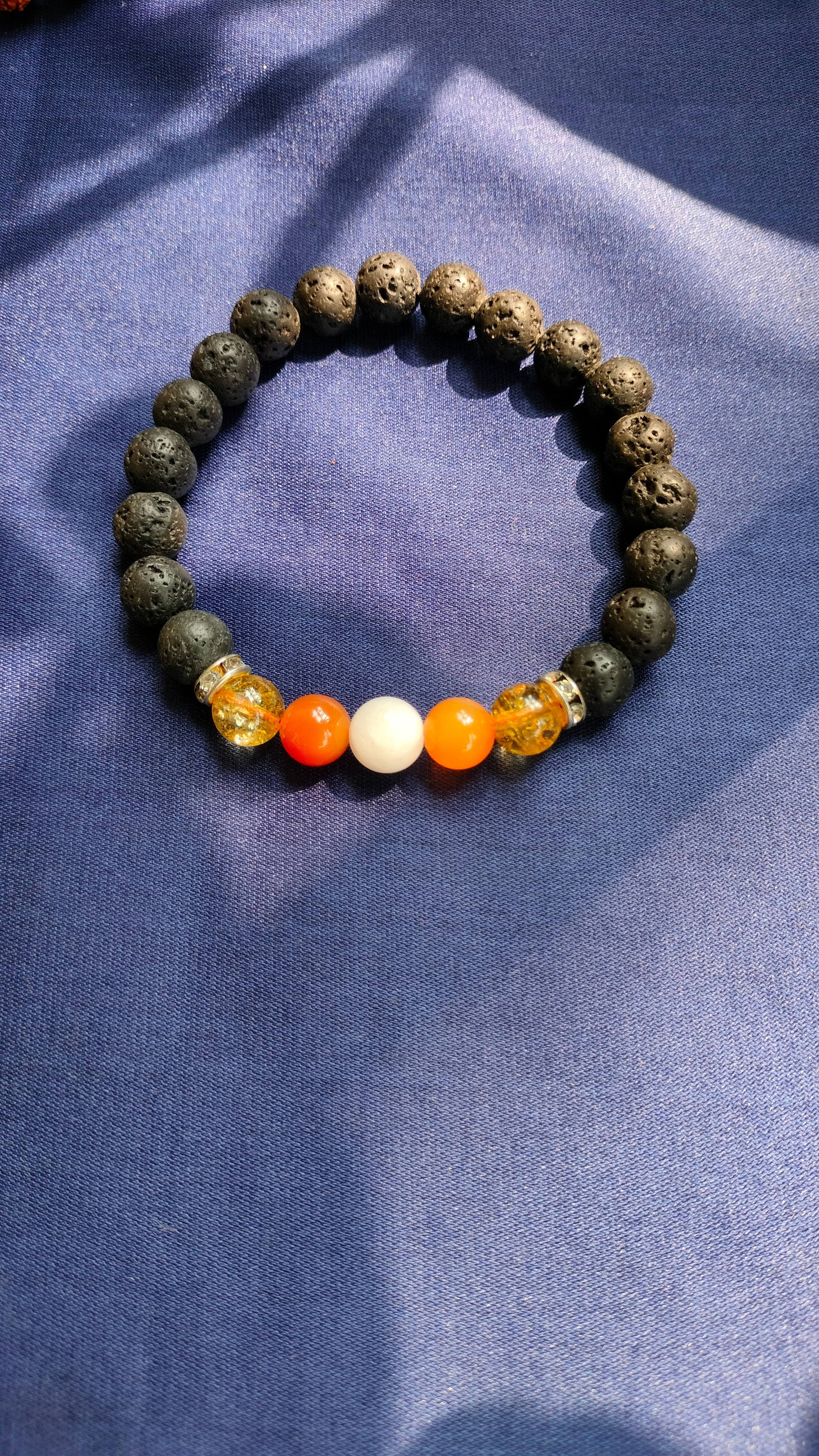 PCOD/ PCOS with lava bracelet