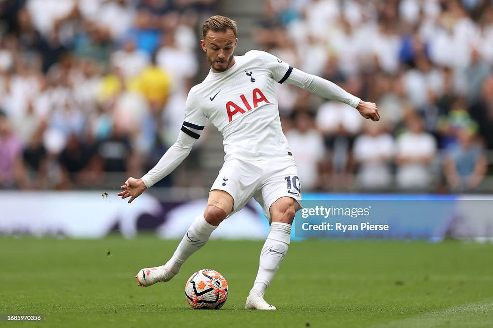 HOW INFLUENTIAL IS JAMES MADDISON FOR TOTTENHAM?