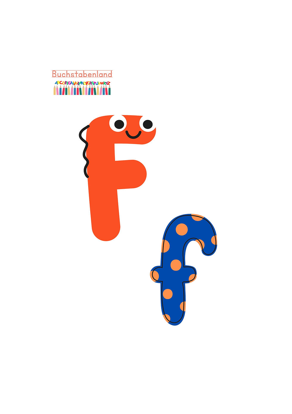 Lernmaterial zum Buchstaben F