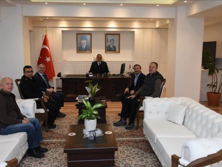 Buca Kaymakamızı Ziyaret Ettik.