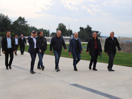 Belediye Başkanımız Tunç Soyer İZHAK Pistinde