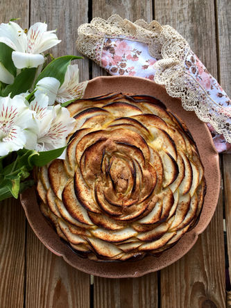 Bolo de Maçã com Canela
