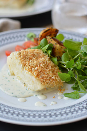 Bacalhau ao Molho de Ervas Frescas
