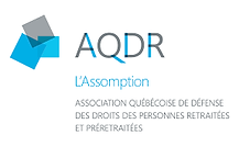 Logo de l'Association québécoise des droits des personnes retraitées et pré-retraitées Lanaudière