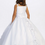 Thumbnail: Tip Top Kids - R11949 First Communion Dress with Organza Overlay Tail