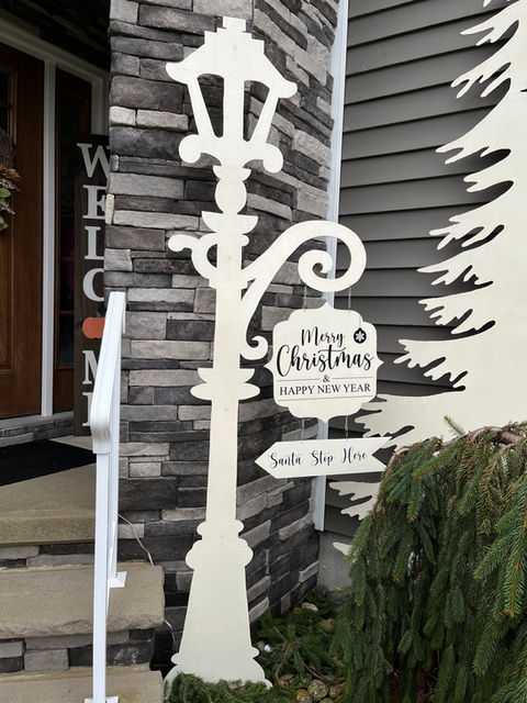 Outdoor Christmas Installation LEDs