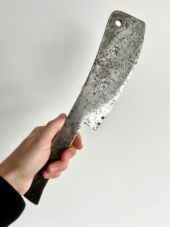 ANTIQUE BUTCHER'S KNIFE