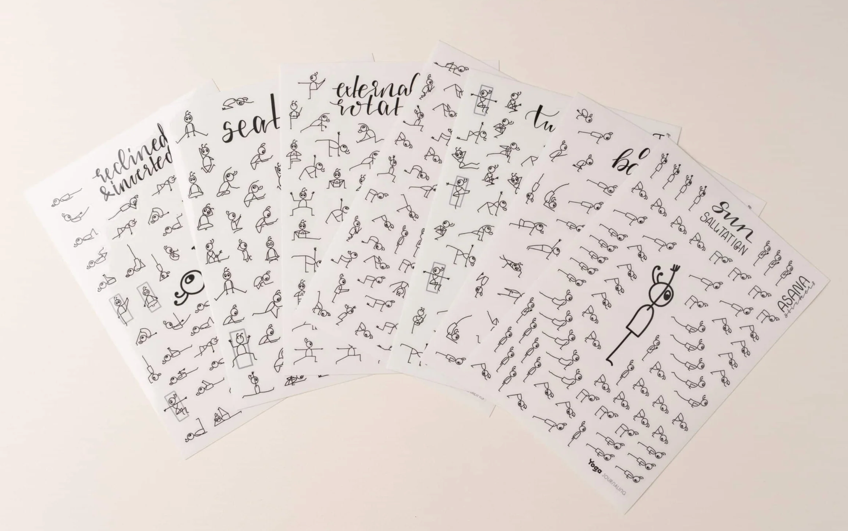 Yoga Flow Stickers