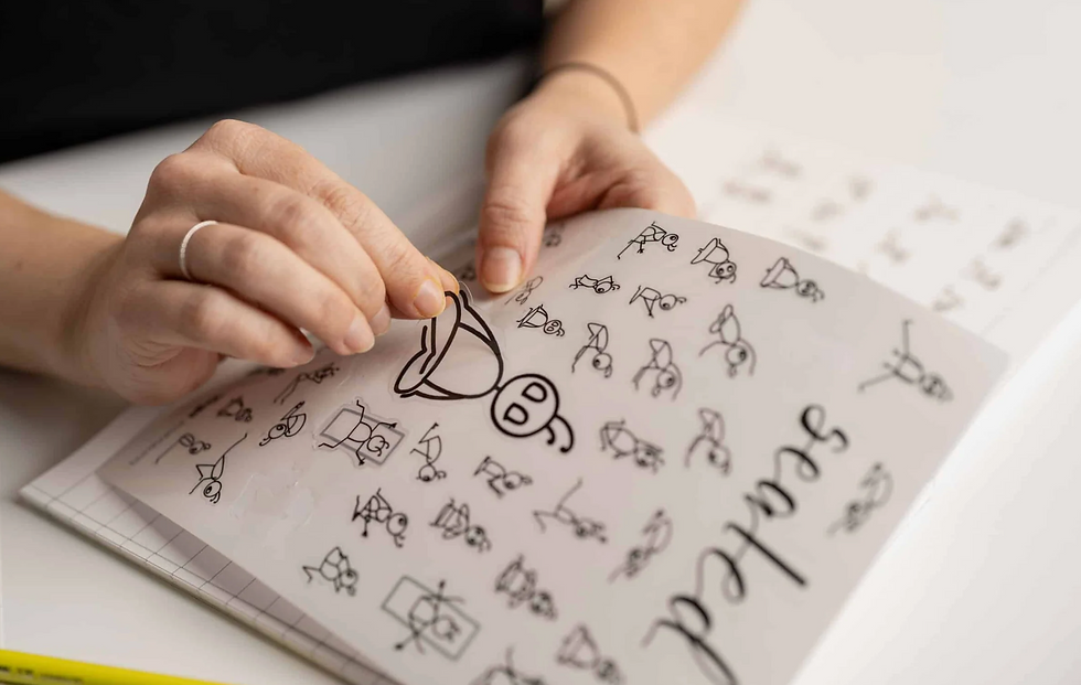 Miniatura: Yoga Flow Stickers