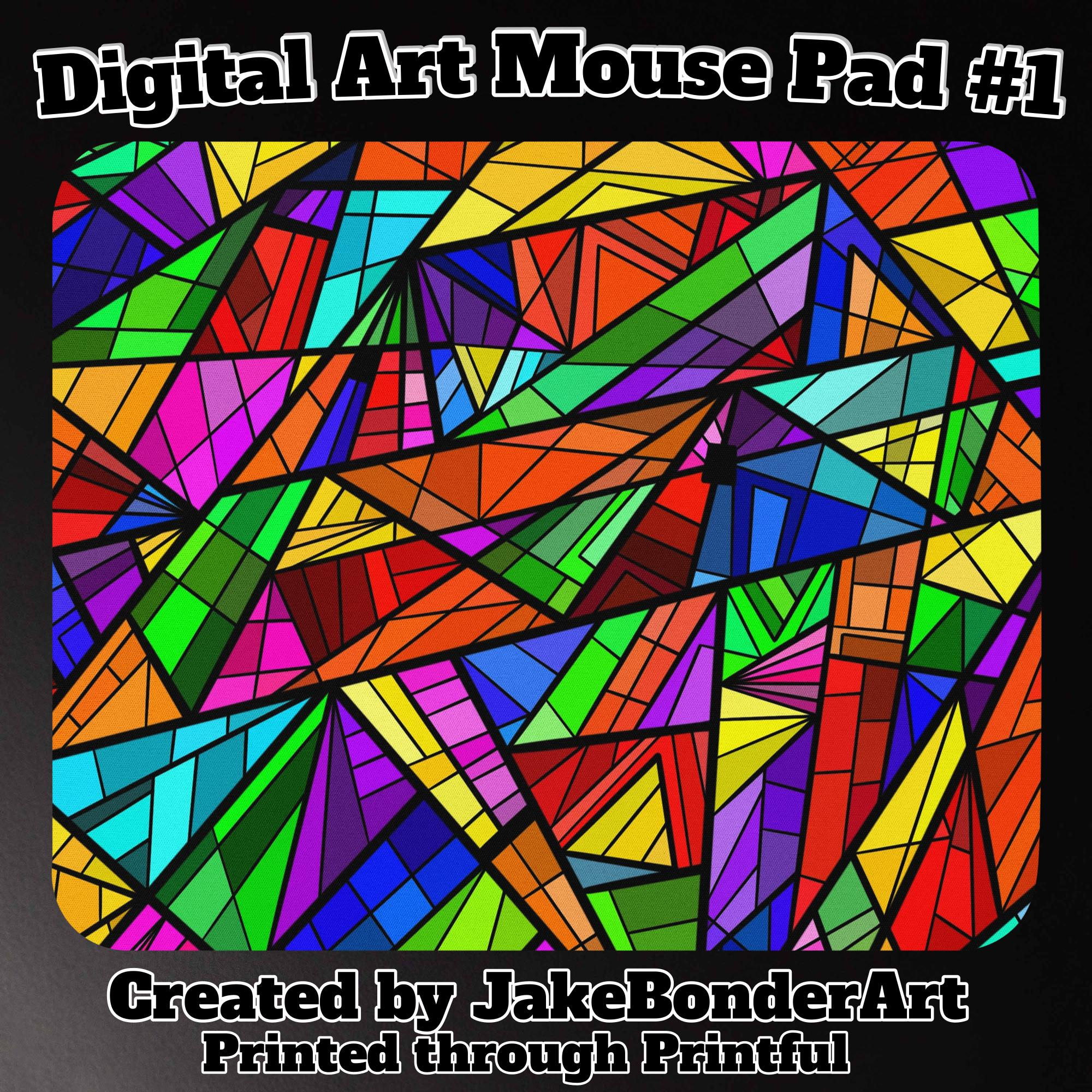 Digital Art Mouse Pad #1