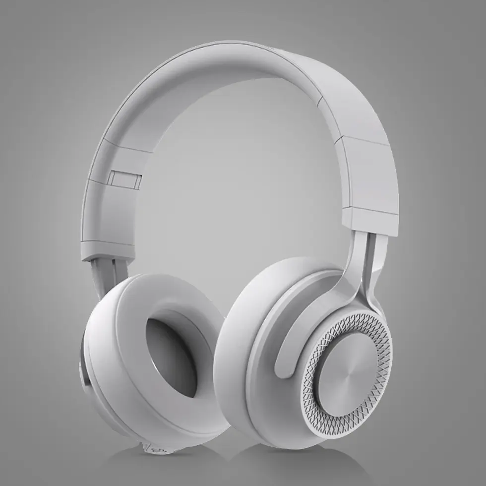 Thumbnail: BT Mobile Head Phones Over Ear Phone Stereo Music Headset Over-Ear Headphones