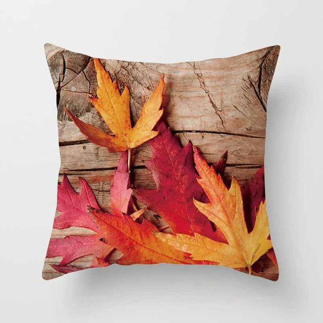 Thumbnail: Vintage Flower Tropical Leaves Cushion Cover