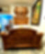 Thumbnail: American Walnut Bed and Armoire C 1875-85