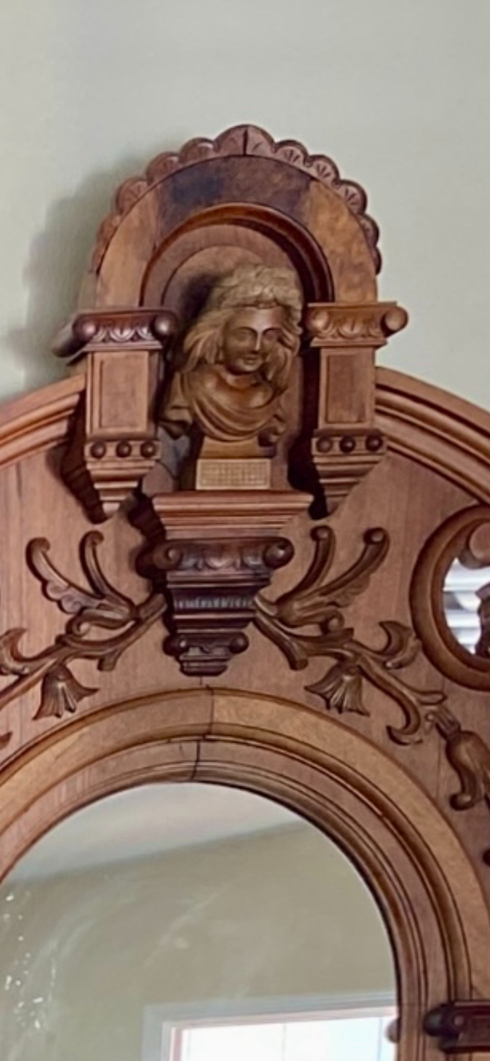 Thumbnail: Victorian Bed and Matching deep well Dresser